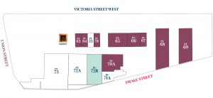 Level 1 Map of Victoria Park Market